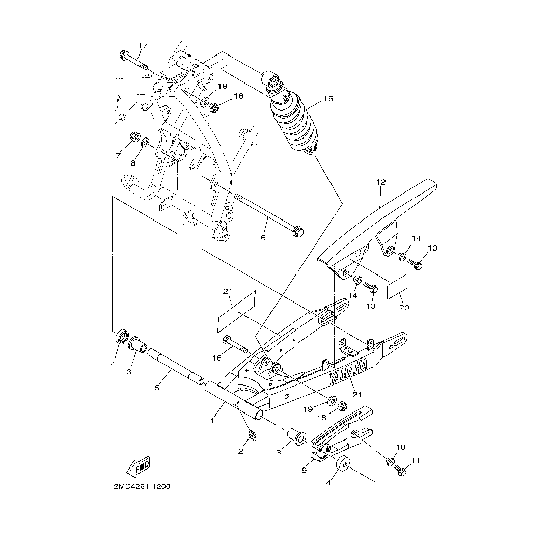 Brazo Trasero & Suspension